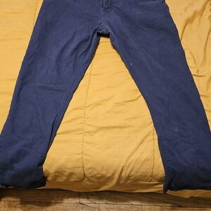 Calvin Klein Mens Dark Blue Denim Pants